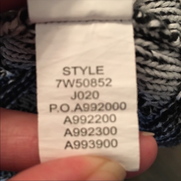 Lucky Brand Geometric Aztec Knit Pullover Sweater - Picture 7 of 7